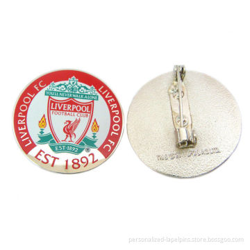 Liverpool Football / Baseball Personalized Lapel Pins Printing Logo